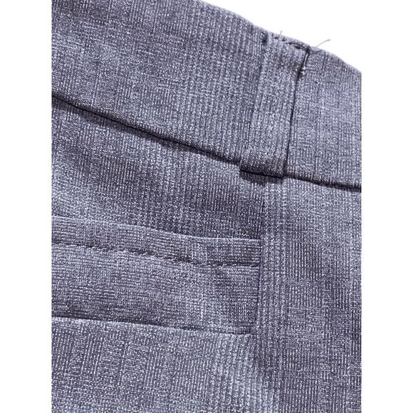 SOHO Flat Front Light Gray Stripe Trouser Size 10 - Picture 3 of 6